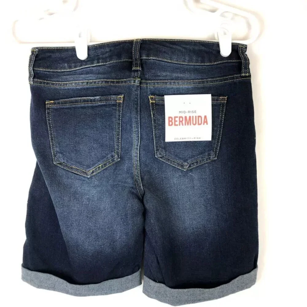 Celebrity Pink Women’s Size 3, Denim Jean Short, Bermuda